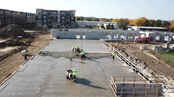 Middleton Market work site